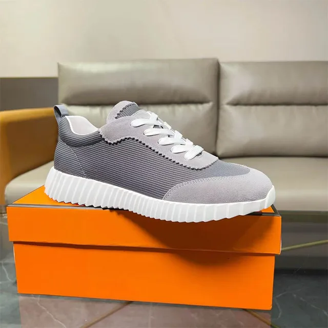 Nouvelles chaussures décontractées légères, baskets antidérapantes tendance, respirantes, chaussures de skate pour hommes, style luxe léger 1