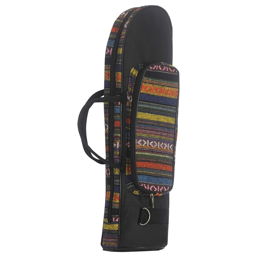 Trumpet Bag Portable Storage Case Ethnic Style Oxford Cloth Waterproof Wear-resistant Trumpet Instruments Accessories