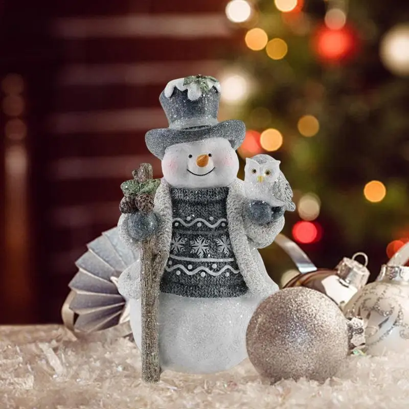 Bougeoirs Décoratifs Bonhomme De Neige Royal Seasons - Parfait Pour Noël, Ambiance Hivernale - État Occasion