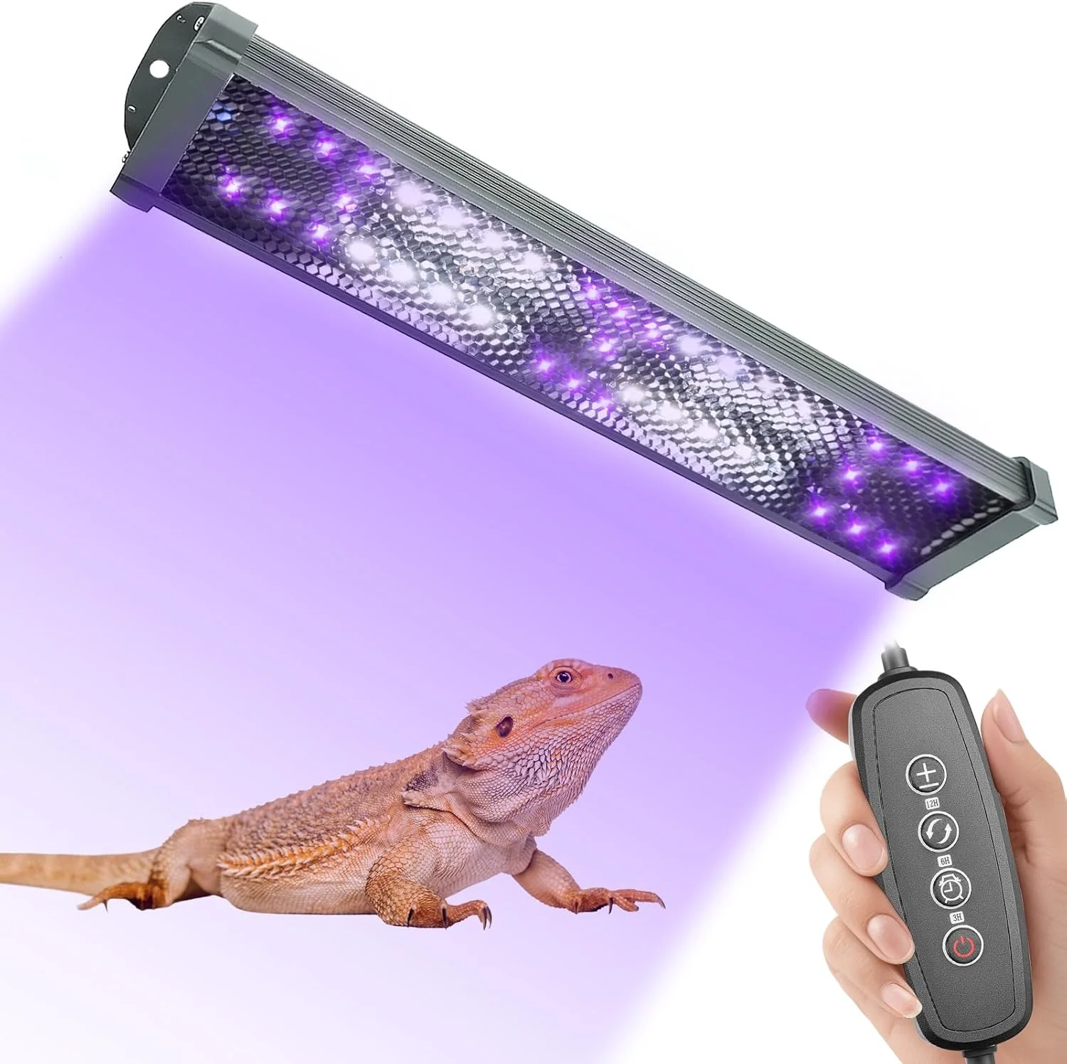 Reptile Uva + Uvb Full Spectrum Led Lamp 10.0/20.0 Sunbathe Heat Lamps For Turtle Lizard Snake Reptiles Breeding Tank Lighting reptile heating lamp reptile light bulb reptile lamp bulb