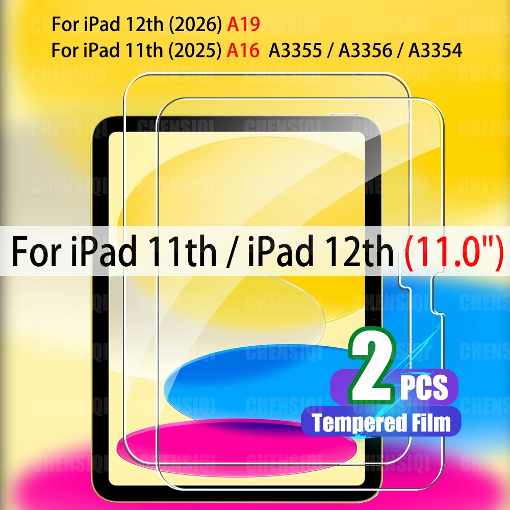 Premium Tempered Glass Screen Protector Set