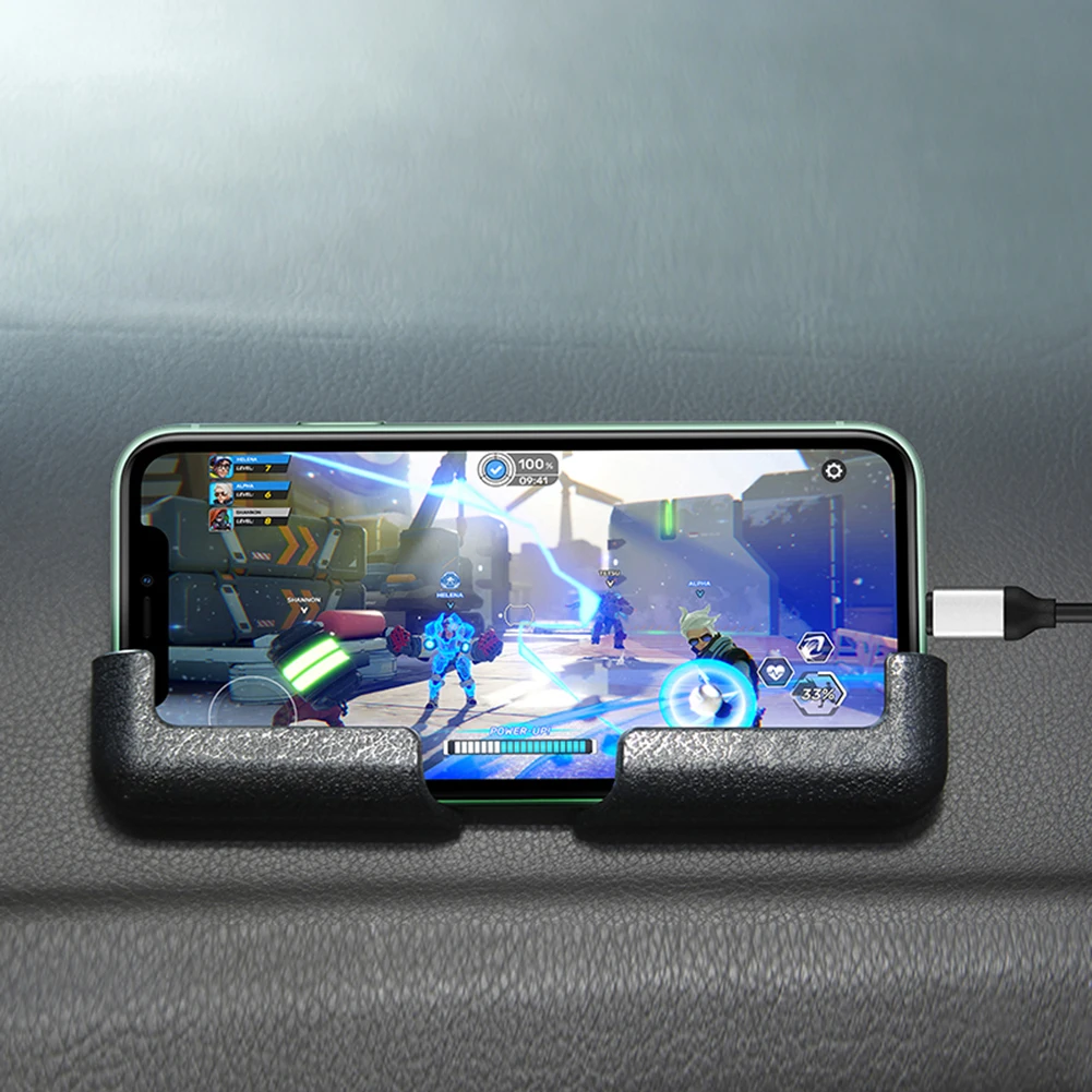 Supporto per telefono cellulare multifunzione per Auto portacellulare portabilità di leggerezza senza spazio supporto per interni Auto accessori - immagine 4