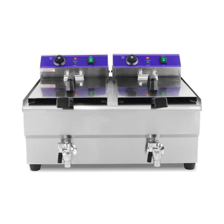 Automatic Home Use Chips Deep Fryer Fish Potato Chicken Electric Deep Oil Fryer For Restaurant