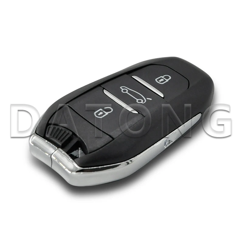 Datong World Car Remote Control Key For Peugeot 208 308 3008 508 5008 Citroen C4 C4L DS4 DS5 4A /ID46 Chip 434MHz