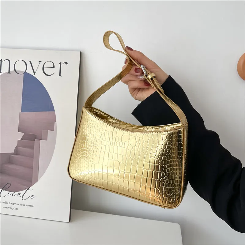 2023 New Women'S Fashion Handbags Solid Color PU Leather Shoulder Underarm  Bag Casual Ladies Hobos Handbags - AliExpress