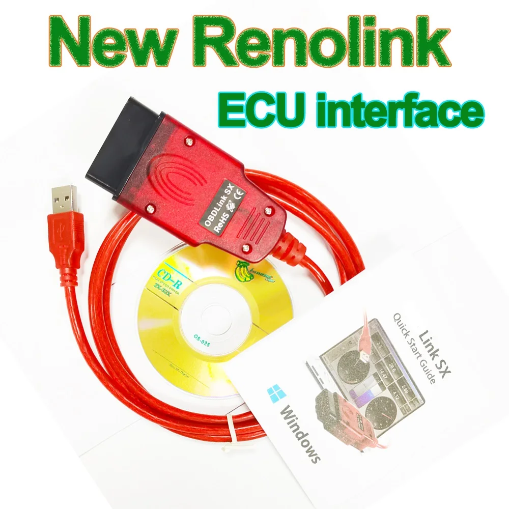 V1.99 Renolink Ecu Programmer Obd2 Interfaccia Diagnostica Per R-Nault / D-Cia Car Airbag Key Coding Cavo Ecu Multifunzione