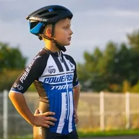 Powerslide Kids Speed Skating Clothes Club Team Inline Speed Practice Competition Roller Skating Suit Summer Bike Jumpsuit 1