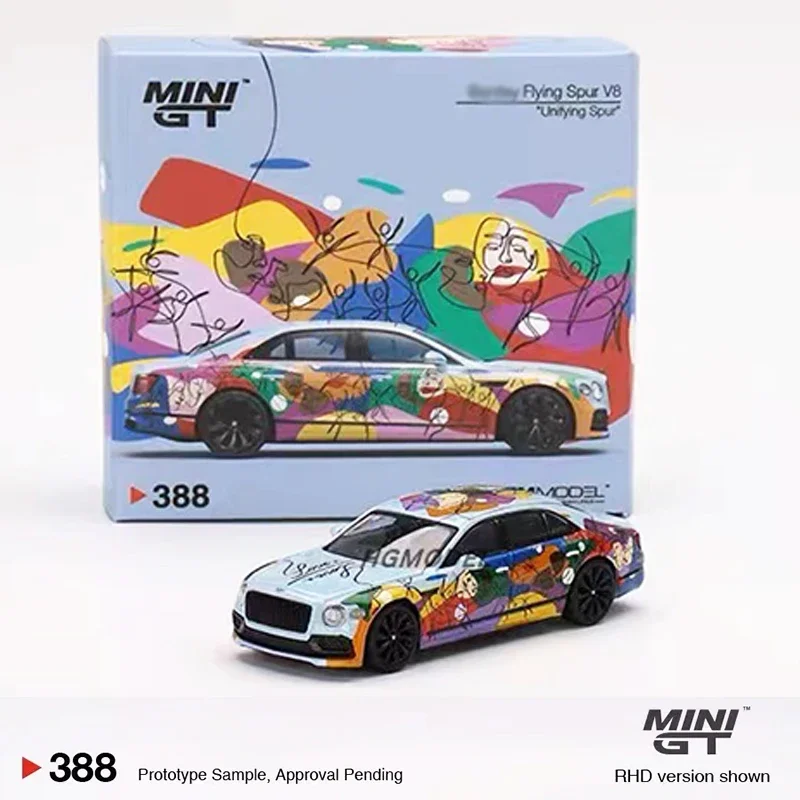 

MINI GT 1:64 B Flying Spur V8 Alloy Vehicle Model Car Limited Edision# 388