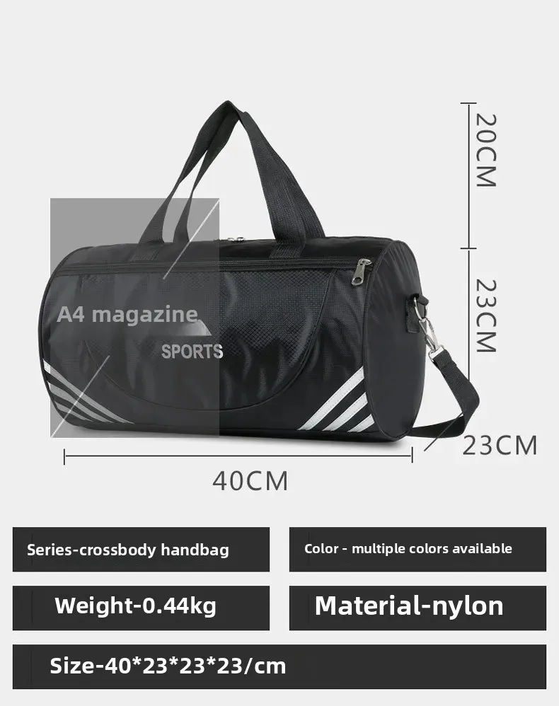 Unisex sports crossbody bag with a sleek design.