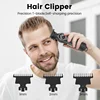 Hair Clippers for Men Cordless Professional Barber Clipper Hair Cutting Kit with 3 Guide Combs for Haircut, Trimming & Grooming 6