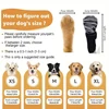 Anti-Slip Pet Dog Socks Paw Protector Traction Control Adjustable Indoor Wear Knitted Pet Socks Machine Washable 4pcs/pack 2