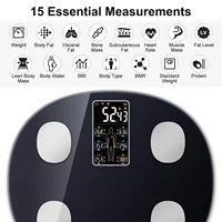 INSMART Body Weight Scale Balance Smart Digital Bathroom Scale for Human 180KG BMI Body Fat Professional Bioimpedance Scale 2