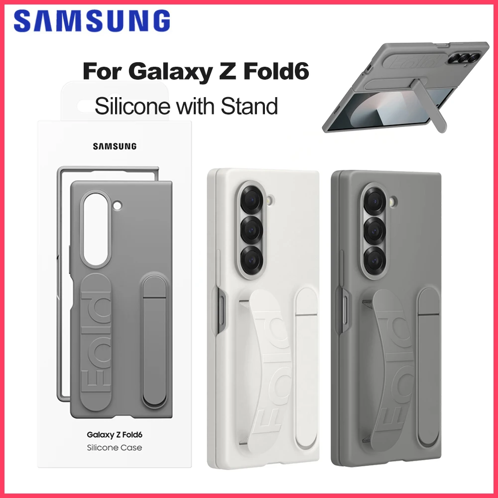 Original SAMSUNG Galaxy Z Fold 6 Silicone Phone Case Protective