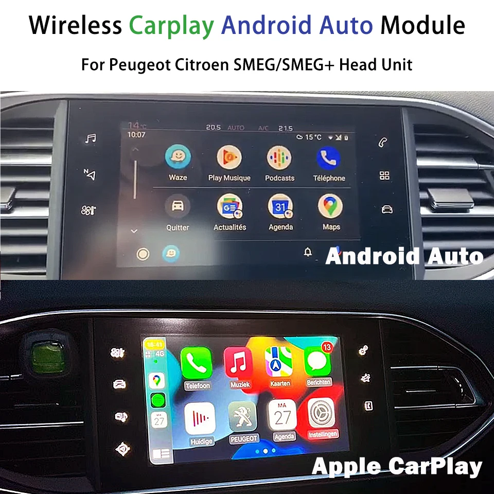 [2013-2019] Peugeot 308 Factory Audio Integrated Apple CarPlay & Android  Auto