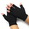Women Men Cotton Thin Touch Screen Riding Outdoor Summer Autumn Winter Fingerless Half-finger UV Protection Sunscreen Gloves 5