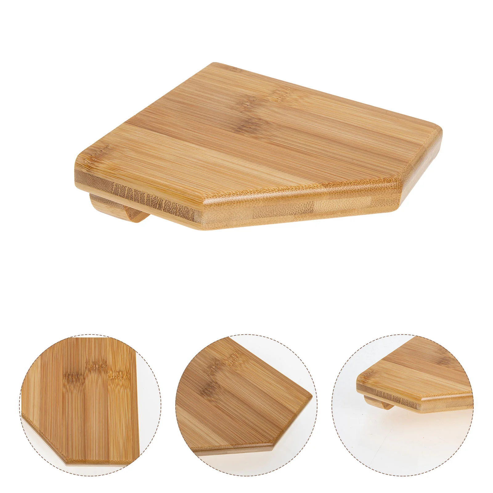 

Decor Corner Shelf Wall-mounted Sundries Holders Storage No Punching Rack Decorative Craft Baby