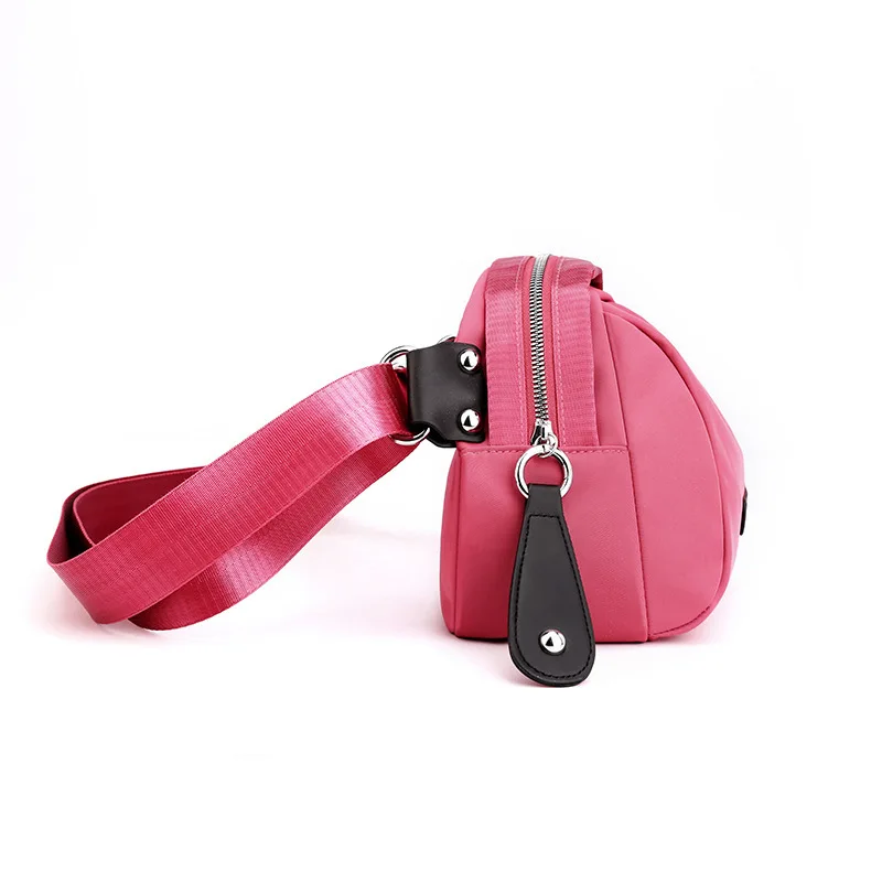 Women's bag popular on the internet new trend Oxford cloth shell bag lightweight one shoulder crossbody sports