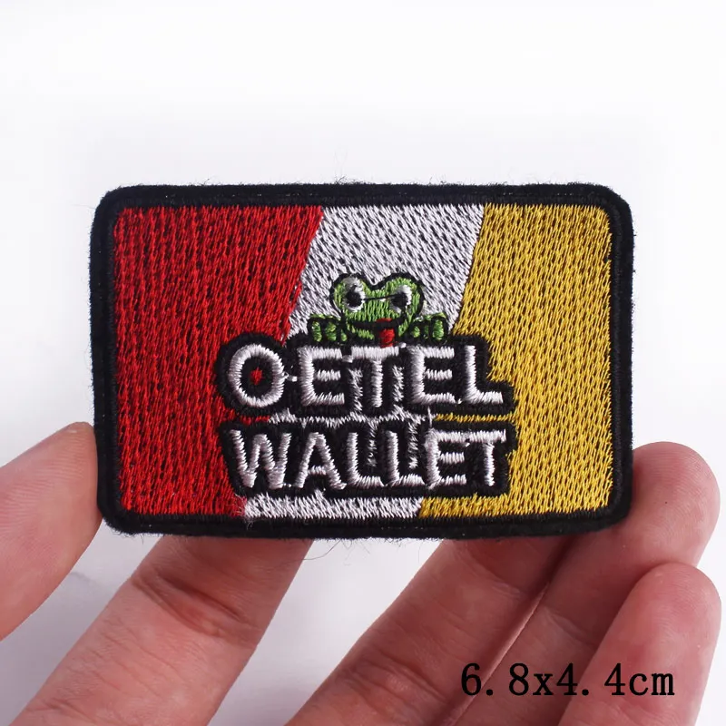 Netherland Oeteldonk Emblem Embroidery Patch Forg Carnival For Netherland Patches On Clothes Frog Iron On Patches For Clothing