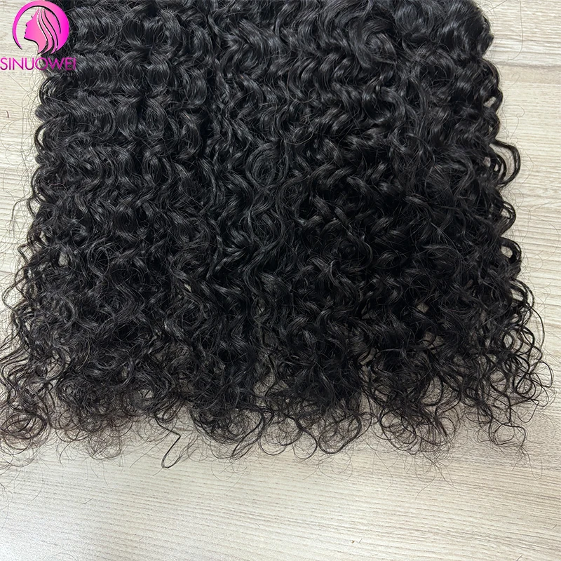 12A Burmese Water Wave Bundles Human Hair Bundles Unprocessed Virgin Natural Wet and Wavy Human Hair Extensions