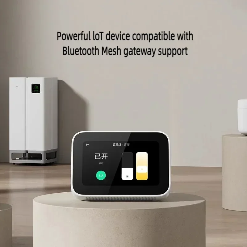 New Xiaomi Smart Home Display Mini Intelligent Touchscreen Speaker With Xiaomi Hyper OS Bluetooth Control Mijia Smart Devices 5