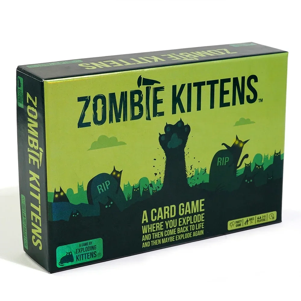 Exploding Kittens Original Edition by Exploding Kittens - Card Games for  Adults Teens & Kids - Fun Family Games - A Russian Roulette Card Game,  Multicolor : : Jeux et Jouets