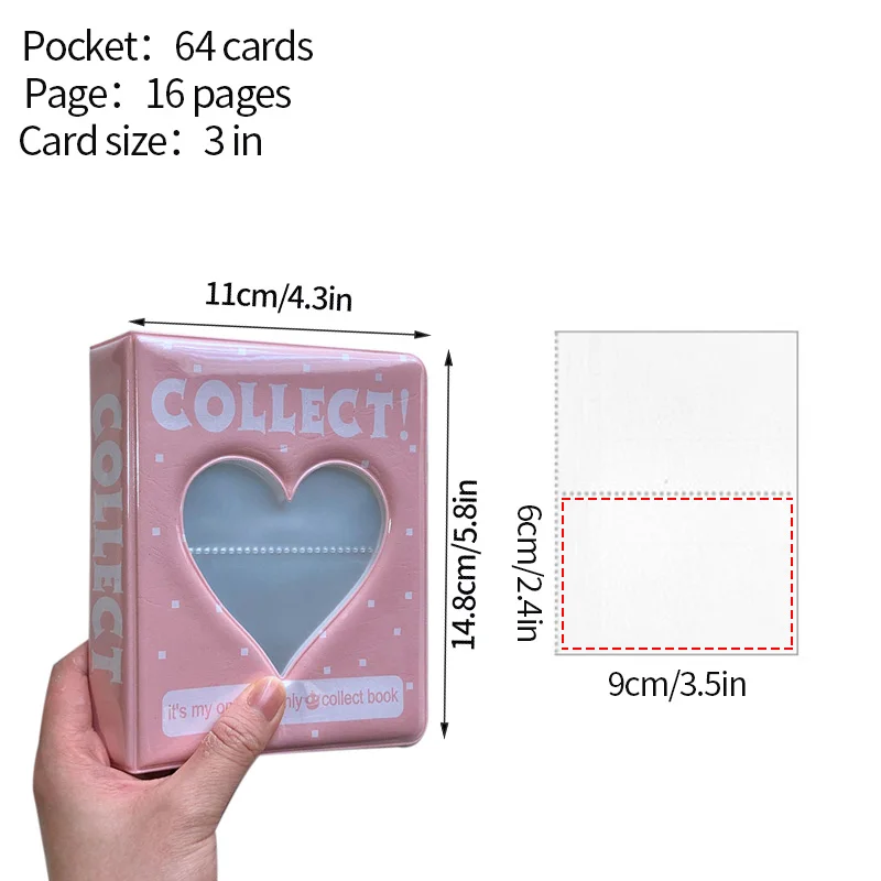 64 Pockets Mini Photo Album Cartoon Polaroid Album Photo Photocard Holder  Book Collect Kpop Album De Fotos - AliExpress