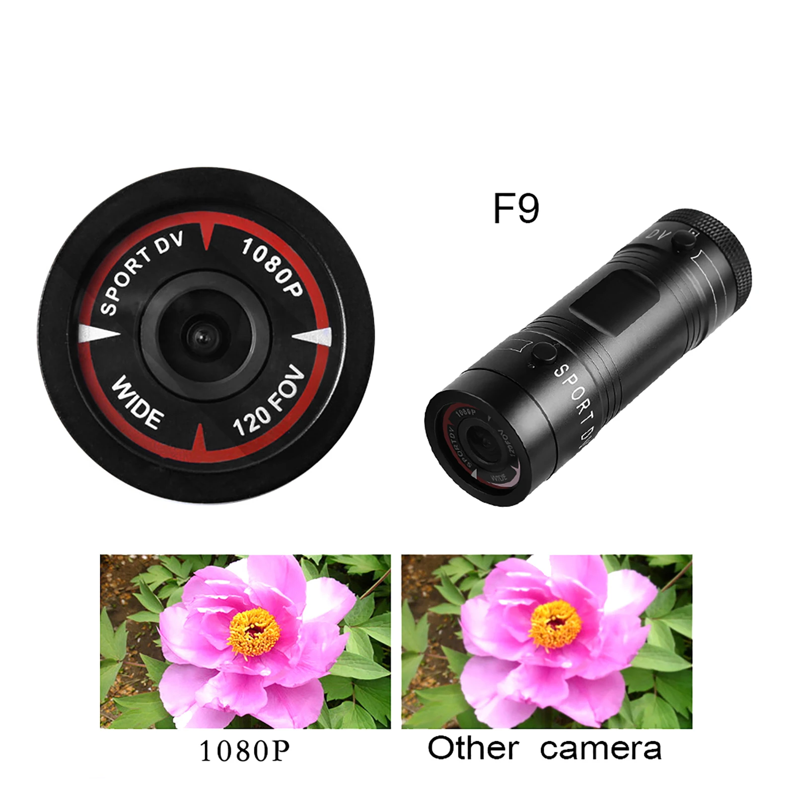 Camera Mini Portable Full HD 1080P Waterproof Bike Car Outdoor Sports DV Video Camera Mini Sports Video