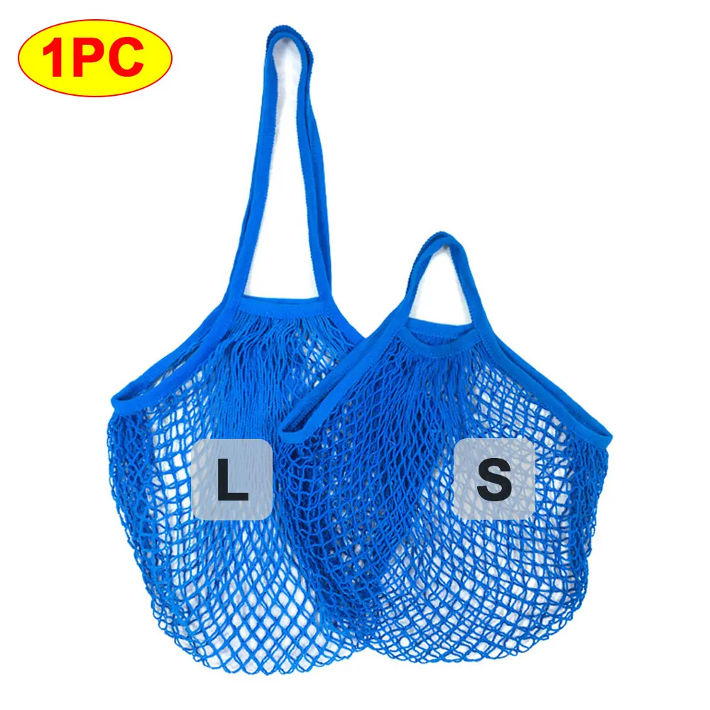 Portable Reusable Cotton Mesh Shopping Bag