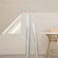 3M/5M/10M Kitchen Wall Wallpaper Transparent Electrostatic Protective Film Oil Proof Wall Sticker Waterproof Paper Home Decor 3