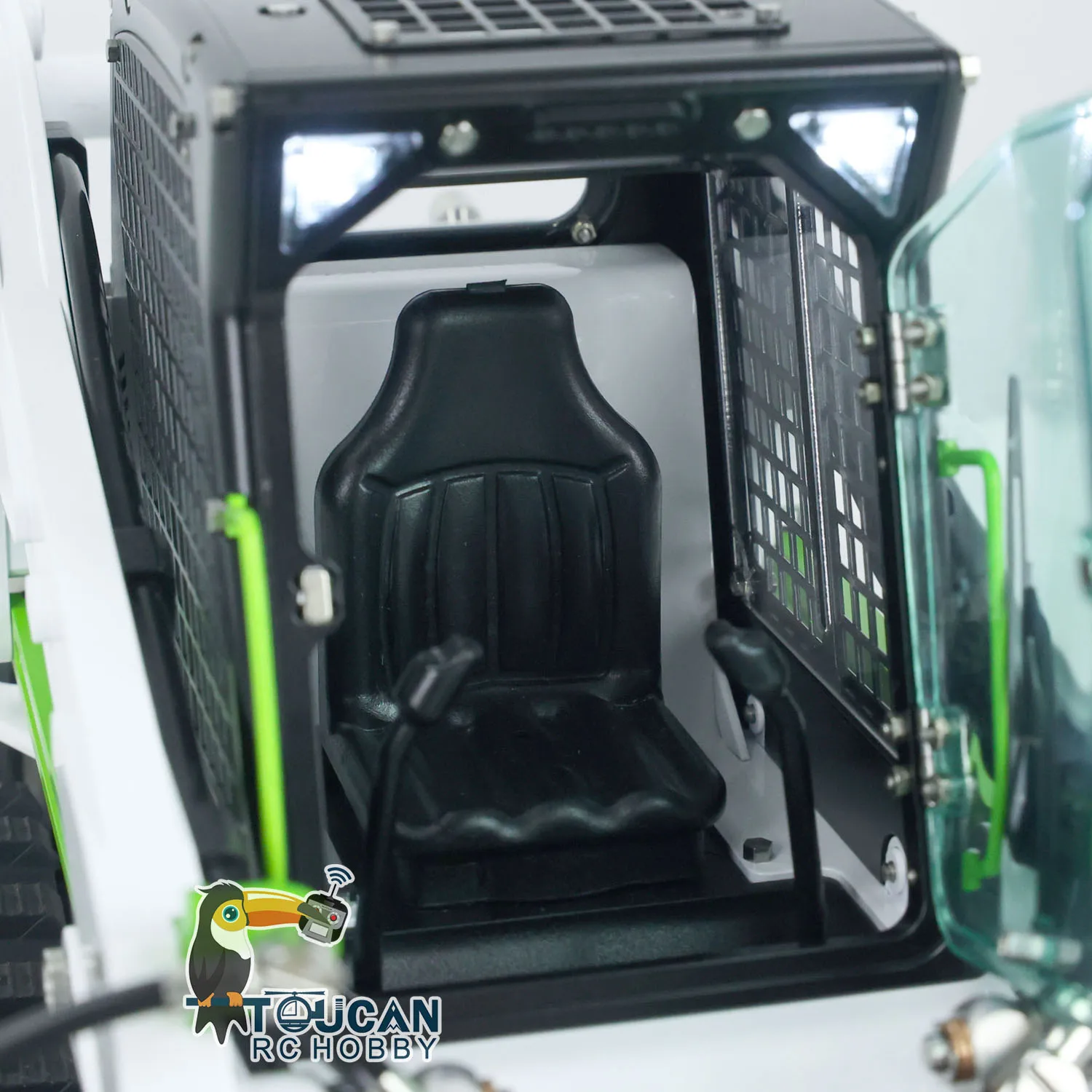 LESU Hydraulic Metal Loader RTR Aoue LT5 1/14 RC Skid-Steer Light Sound Radio Tracked Car Outdoors Toy Model Gifts THZH1353 5
