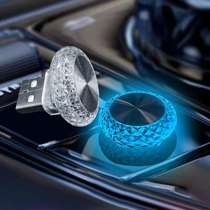 LED Atmosphere Lamp LED Car Lights LED Car Decorative Lights LED Atmosphere Lighting Car Interior Lamp LED Interior Lights LED Car Decoration Lamp Car Ambient Lights Portable Car USB Ambient Light Mini LED Decorative Atmosphere Lamps