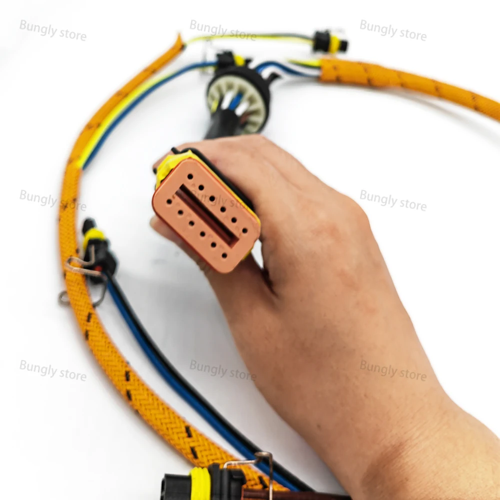 153-8920 1538920 Novo chicote de fiação original do injetor do