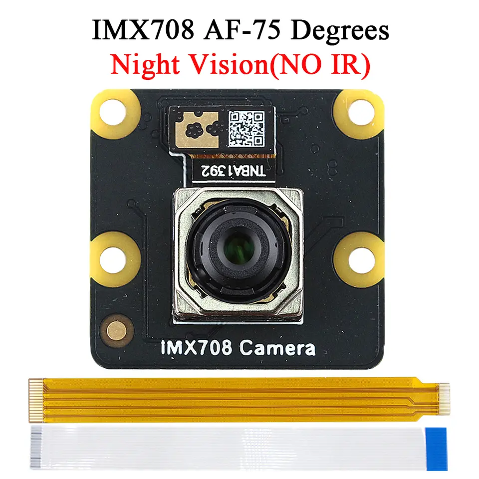 IMX708 Camera Module for Raspberry Pi 5 4 4B 3B+ ZERO 2 W HD 12MP Auto Focus 75 120 Degree Night Vision NO IR 22PIN CSI 15PIN image 11