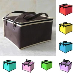 Insulated Cooler Bag Large Square Zippered Tin Foil Cake Cooler Bag Cold Storage Bag Seafood Refrigerated Aluminum Foil Ice