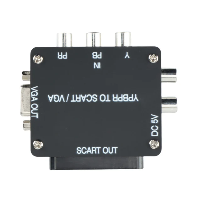 YUV에서 RGB, YPBPR에서 SCART, YPBPR에서 VGA 변환기