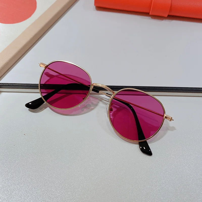 Classic Aviation sunglasses For Boy And Girl Colorful Mirror Pilot Sun Glasses Children Kids Sunglasses Eyewear UV400_voghion.com