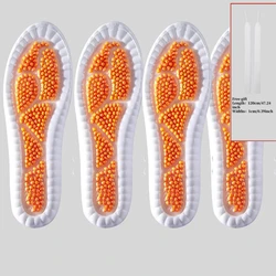Enhanced High-Elastic Sports Shock Absorption Insoles with Air Cushion and Deodorant功能 - 35-36 (Code 1083 2pairs)