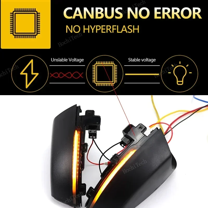 2pcs ڵ ̵ ̷  ǥ  VW  ٰ  MK5 6R 6C 2009-2017  LED  ȸ ȣ