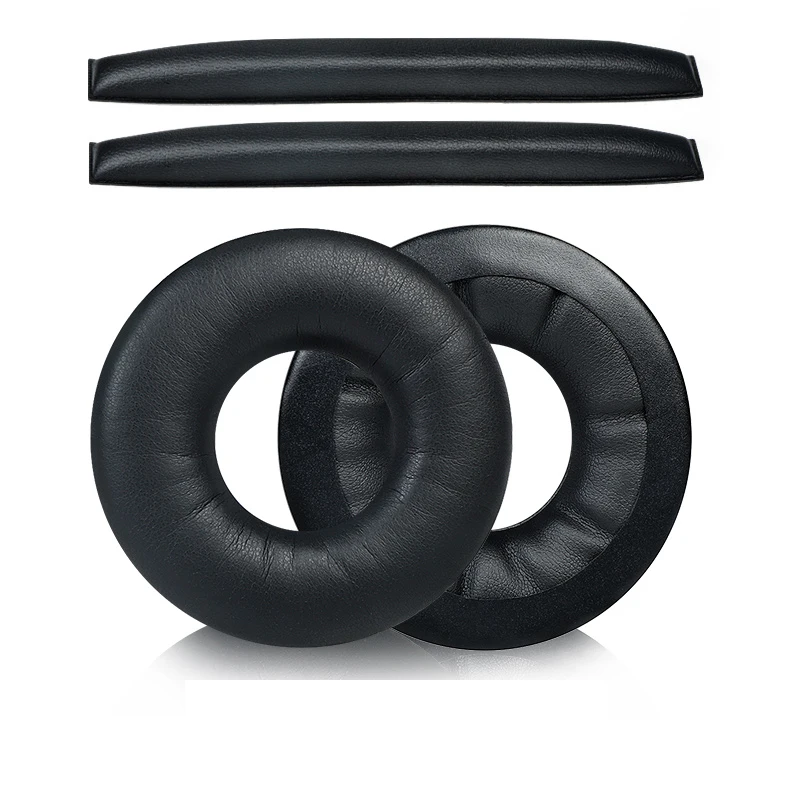 Replacement Top Headband Cushion Pad & Ear Pads Cushions Cover for Sennheise HD25-1 II HD25 HD25SP 25SP-II Headset