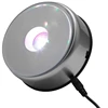 Display Turntable Base For Crystals Glass Art,LED Colored Rotating Crystal Display Base Stand With USB Cable 6