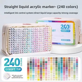 Liquid Acrylic Paint Marker Pens Set
