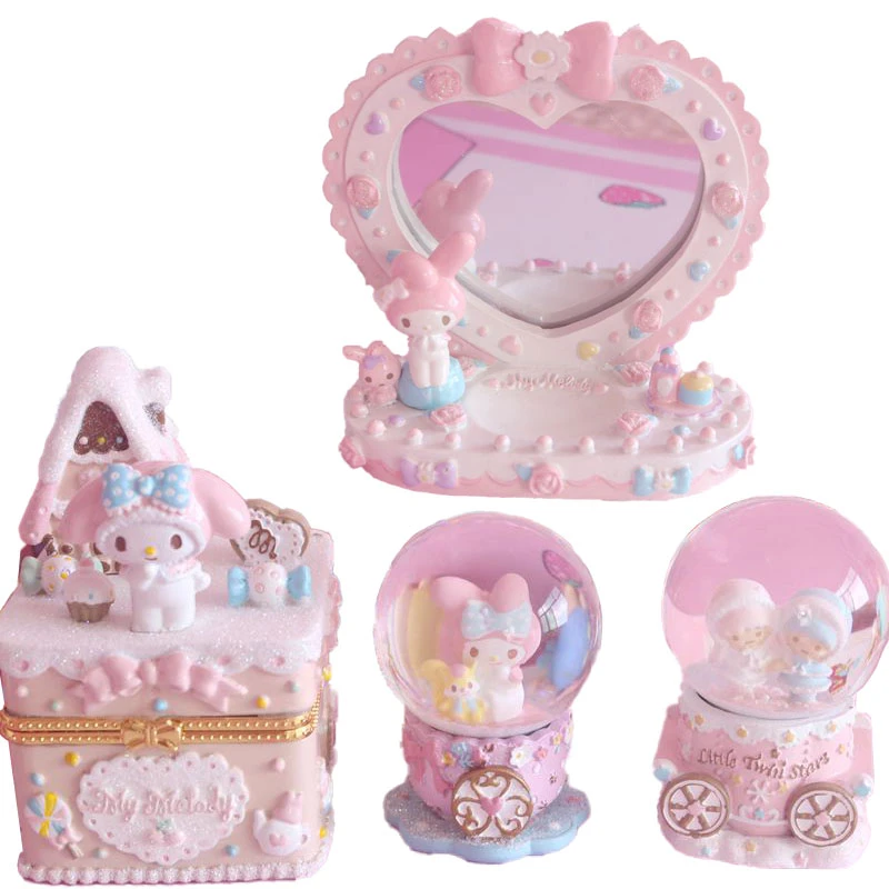 Melody Jewelry Box Cartoon Melody Box Melody Friends Jewelry Box Ornament Kawaii