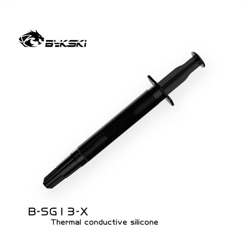 

Bykski B-SG13-X теплоотвод, силиконовый термопластырь для процессора, охлаждающая смазка для видеографического процессора 13,4 Вт/мК 2 г