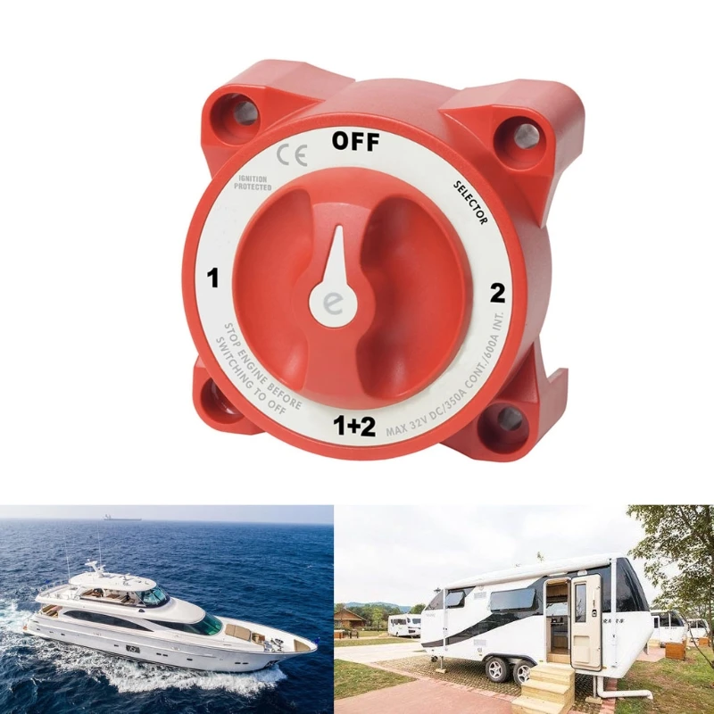 

Battery Isolator Cut Off Disconnect Power Automotive Marine Car 85WC