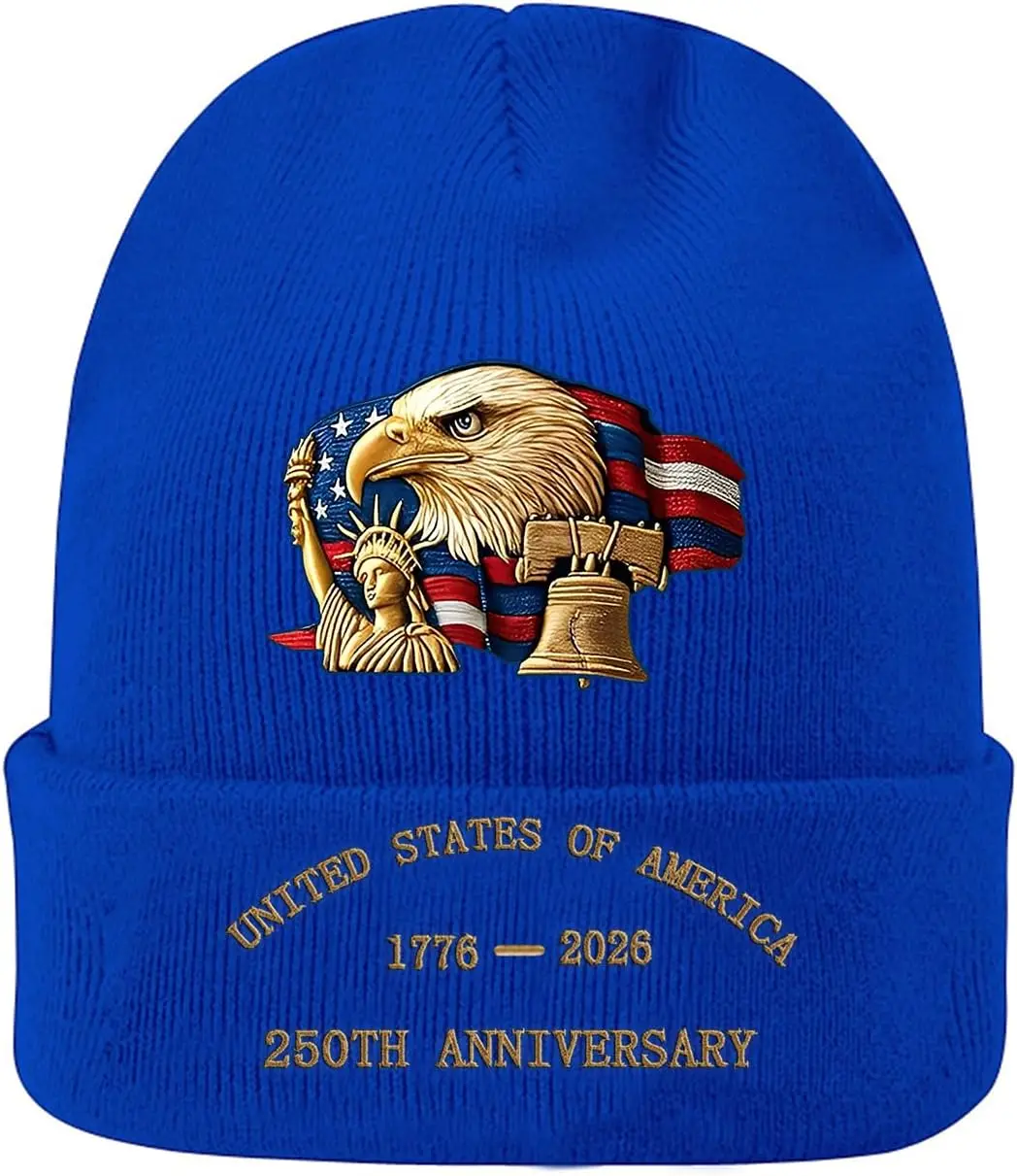 Warm Knitted Cap Liberty United States 250 Anniversary 4