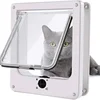 2629330105003+3 Dog Cat Flap   Way Security Lock Flap Door for Cats Kitten ABS Plastic Small Pet Gate Door Kit Cat