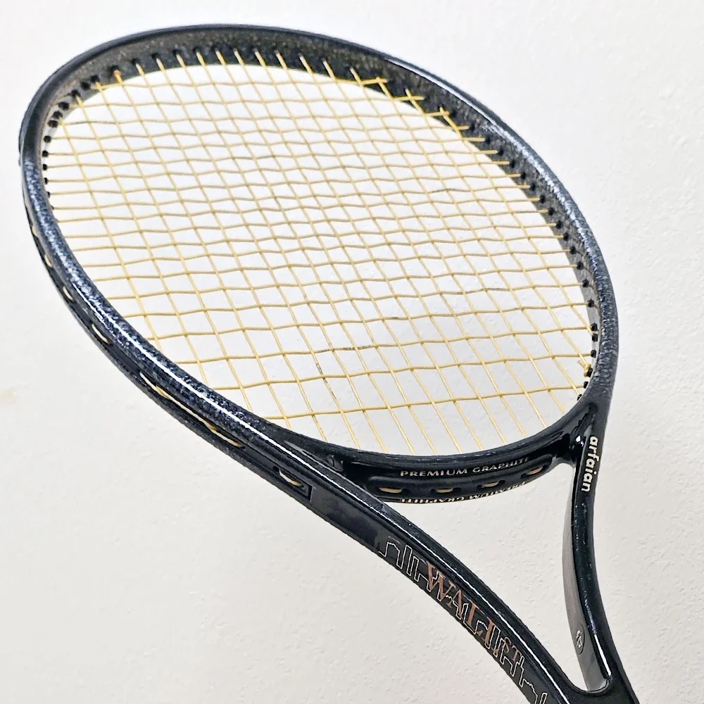 Tecnifibre Arfaian WallSt Limited Edition Premium Graphite Racket constructed with 3D high-modulus graphite braided
