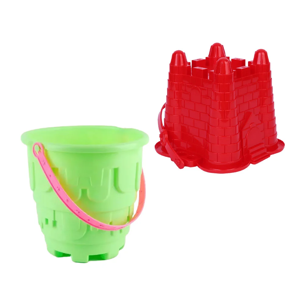 

Sandcastle Molds Sand Castle Beach Bucket Toy Kids Outdoor Summer Toys