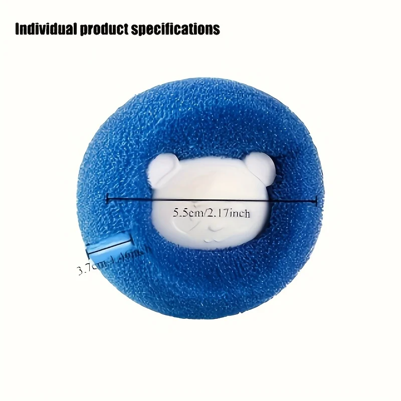 Washing Machine Pet Hair Collector Reusable Cat Dog Fur Remover Lint Trapper Dryer Laundry Cleaning Brush Adhesive Roller Tools