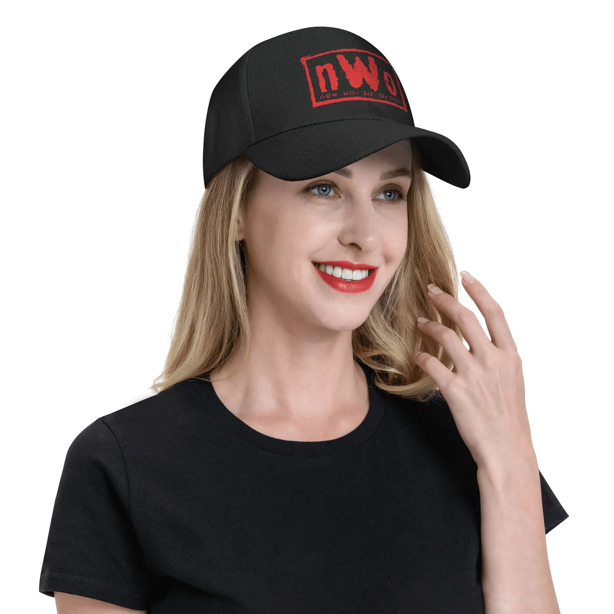 NWO Baseballkappen für Herren und Damen, taillierter Sonnenhut, verstellbare Polyester-Sonnenhüte, Sommerhüte – Detail 1